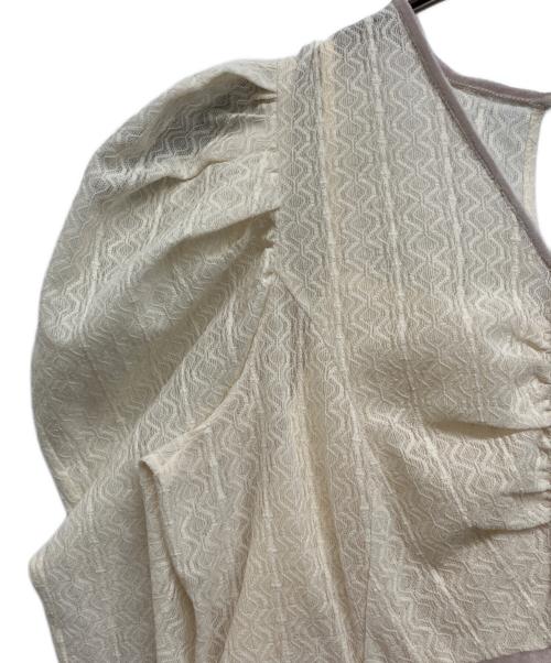 CASA FLINE（カーサフライン）CASA FLINE (カーサフライン) ラッセルレースロングドレス アイボリー サイズ:Freeの古着・服飾アイテム