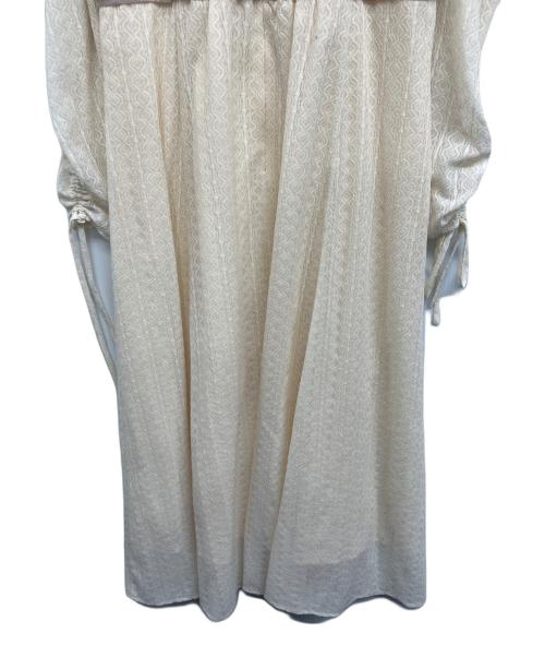 CASA FLINE（カーサフライン）CASA FLINE (カーサフライン) ラッセルレースロングドレス アイボリー サイズ:Freeの古着・服飾アイテム