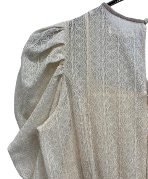 CASA FLINE（カーサフライン）CASA FLINE (カーサフライン) ラッセルレースロングドレス アイボリー サイズ:Freeの古着・服飾アイテム