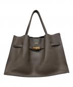 VIOLAd'OROヴィオラドーロ）の古着「ハンドバッグ」｜ブラウン