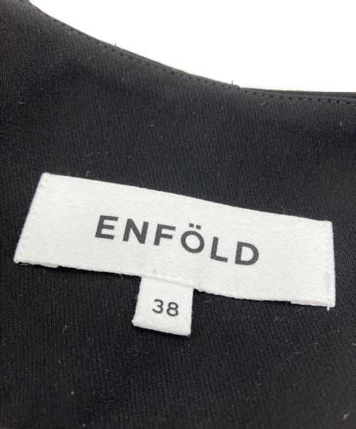 ENFOLD（エンフォルド）ENFOLD (エンフォルド) STRAIGHT JUMPER-SKIRT ブラック サイズ:Mの古着・服飾アイテム