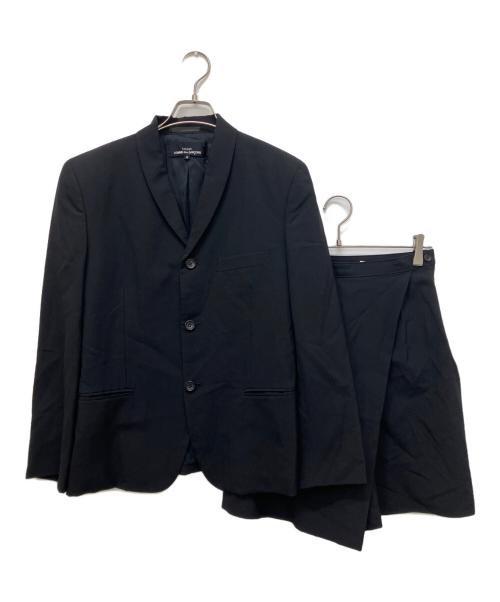 tricot COMME des GARCONS（トリココムデギャルソン）tricot COMME des GARCONS (トリココムデギャルソン) ハーフパンツセットアップ ブラック サイズ:Mの古着・服飾アイテム