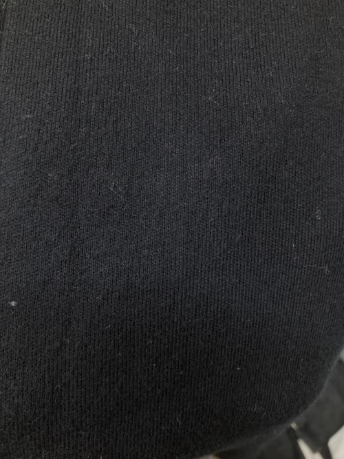 CABAN（キャバン）CABAN (キャバン) コットンカシミヤニットワンピース ブラック サイズ:Sの古着・服飾アイテム