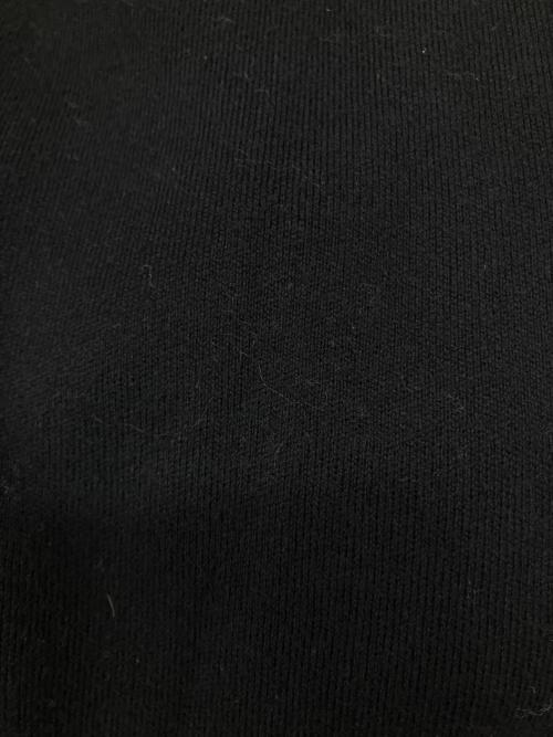 CABAN（キャバン）CABAN (キャバン) コットンカシミヤニットワンピース ブラック サイズ:Sの古着・服飾アイテム
