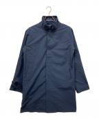 mydayマイデイ）の古着「Balmacaan Coat」｜ネイビー