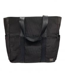 PORTER（ポーター）の古着「ハイブリットトートバッグ」｜ブラック