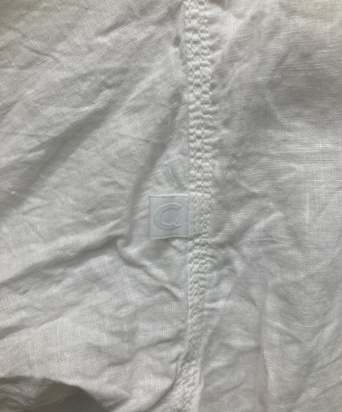 CAHLUMN（カウラム）CAHLUMN (カウラム) リネンシャツ ホワイト サイズ:XXLの古着・服飾アイテム