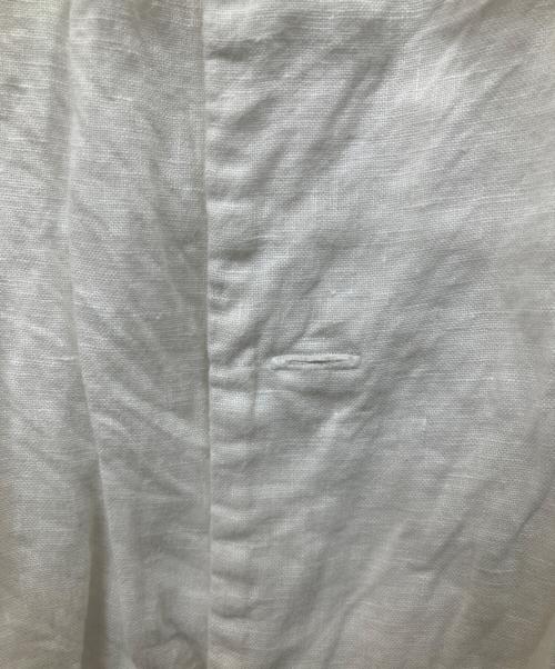 CAHLUMN（カウラム）CAHLUMN (カウラム) リネンシャツ ホワイト サイズ:XXLの古着・服飾アイテム