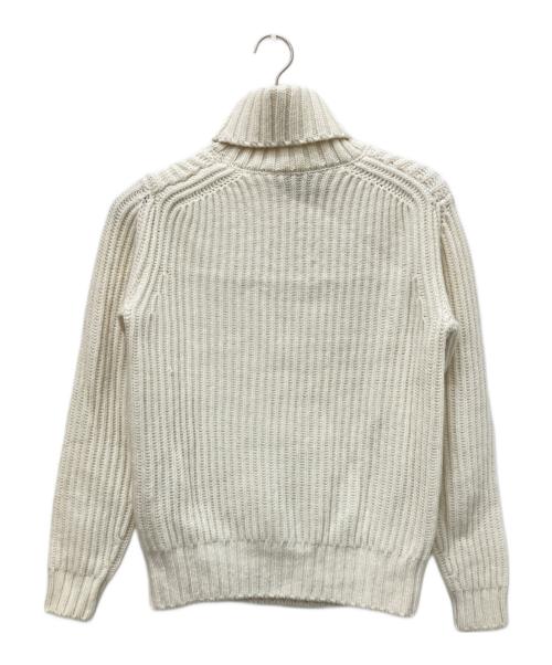 TOMORROW LAND tricot（トゥモローランド トリコ）TOMORROW LAND tricot (トゥモローランド トリコ) カシミア混ケーブルタートルネックニット ホワイト サイズ:XSの古着・服飾アイテム