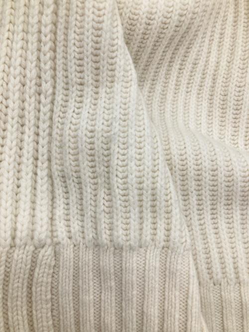 TOMORROW LAND tricot（トゥモローランド トリコ）TOMORROW LAND tricot (トゥモローランド トリコ) カシミア混ケーブルタートルネックニット ホワイト サイズ:XSの古着・服飾アイテム