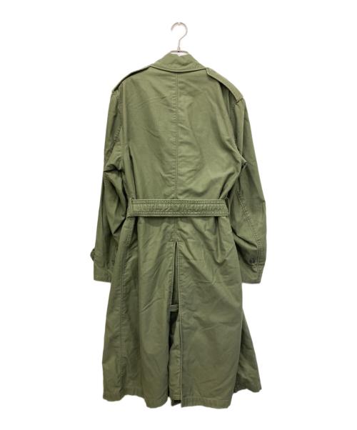 US ARMY（ユーエスアーミー）US ARMY (ユーエスアーミー) Trench Coat OVERCOAT オリーブ サイズ:Sの古着・服飾アイテム