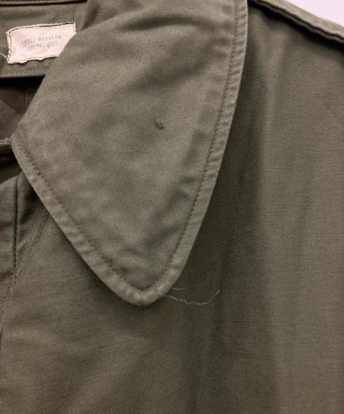 US ARMY（ユーエスアーミー）US ARMY (ユーエスアーミー) Trench Coat OVERCOAT オリーブ サイズ:Sの古着・服飾アイテム