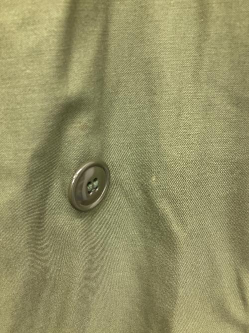 US ARMY（ユーエスアーミー）US ARMY (ユーエスアーミー) Trench Coat OVERCOAT オリーブ サイズ:Sの古着・服飾アイテム