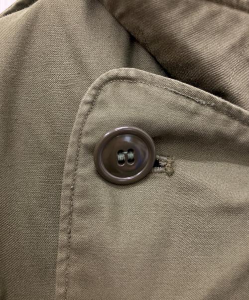 US ARMY（ユーエスアーミー）US ARMY (ユーエスアーミー) Trench Coat OVERCOAT オリーブ サイズ:Sの古着・服飾アイテム