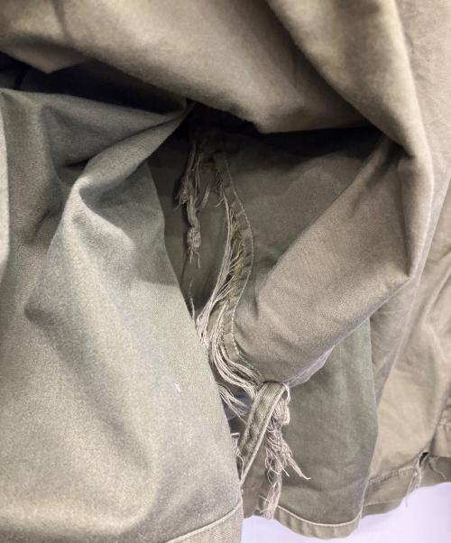 US ARMY（ユーエスアーミー）US ARMY (ユーエスアーミー) Trench Coat OVERCOAT オリーブ サイズ:Sの古着・服飾アイテム