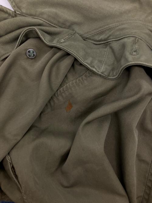 US ARMY（ユーエスアーミー）US ARMY (ユーエスアーミー) Trench Coat OVERCOAT オリーブ サイズ:Sの古着・服飾アイテム
