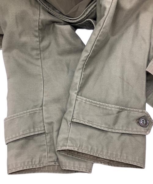US ARMY（ユーエスアーミー）US ARMY (ユーエスアーミー) Trench Coat OVERCOAT オリーブ サイズ:Sの古着・服飾アイテム
