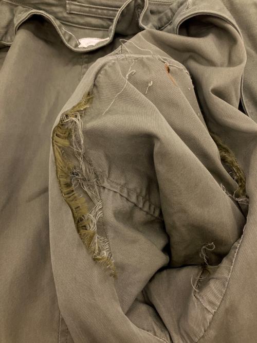 US ARMY（ユーエスアーミー）US ARMY (ユーエスアーミー) Trench Coat OVERCOAT オリーブ サイズ:Sの古着・服飾アイテム