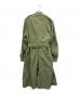 US ARMY (ユーエスアーミー) Trench Coat OVERCOAT オリーブ サイズ:S：6000円
