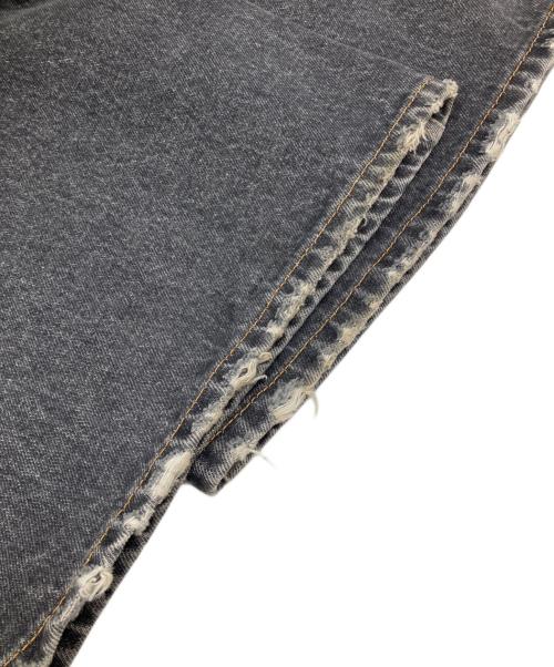DIESEL（ディーゼル）DIESEL (ディーゼル) 007F6 STRAIGHT JEANS ブラック サイズ:66cm(W26)の古着・服飾アイテム