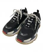 BALENCIAGAバレンシアガ）の古着「TIRPLE S」｜ブラック