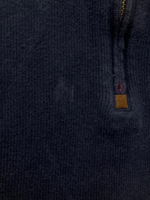 POLO RALPH LAUREN（ポロ・ラルフローレン）POLO RALPH LAUREN (ポロ・ラルフローレン) ハーフジップスウェット ネイビー サイズ:XLの古着・服飾アイテム