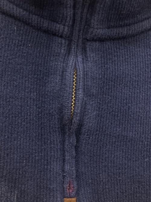 POLO RALPH LAUREN（ポロ・ラルフローレン）POLO RALPH LAUREN (ポロ・ラルフローレン) ハーフジップスウェット ネイビー サイズ:XLの古着・服飾アイテム