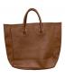 YOUNG & OLSEN The DRYGOODS STORE (ヤングアンドオルセン ザ ドライグッズストア) EMBOSSED LEATHER TOTE M ブラウン：10000円