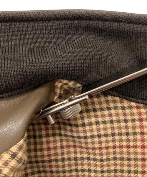 POLO RALPH LAUREN（ポロ・ラルフローレン）POLO RALPH LAUREN (ポロ・ラルフローレン) レザースイングトップ ブラウン サイズ:XLの古着・服飾アイテム