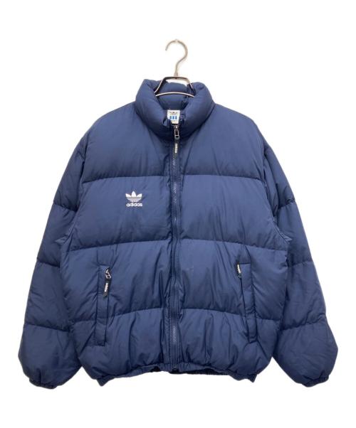 adidas（アディダス）adidas (アディダス) 90sダウンジャケット ネイビー サイズ:Mの古着・服飾アイテム