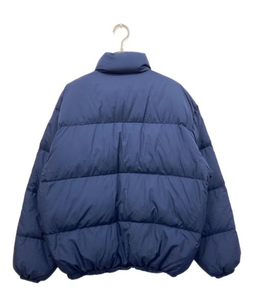adidas（アディダス）adidas (アディダス) 90sダウンジャケット ネイビー サイズ:Mの古着・服飾アイテム