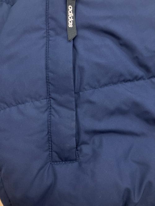 adidas（アディダス）adidas (アディダス) 90sダウンジャケット ネイビー サイズ:Mの古着・服飾アイテム
