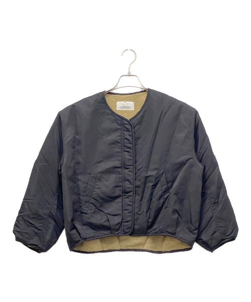 MY（マイ）MY    (マイ) 裏ボアジャケット ネイビーの古着・服飾アイテム