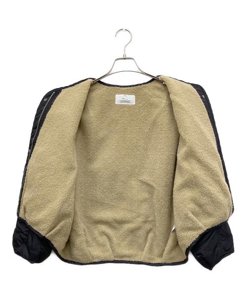 MY（マイ）MY    (マイ) 裏ボアジャケット ネイビーの古着・服飾アイテム