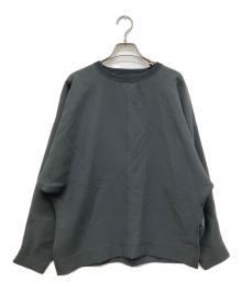 UNITED ARROWS & SONS（ユナイテッドアローズ＆サンズ）の古着「Ⅰ CREW L/SL TEE」｜グリーン