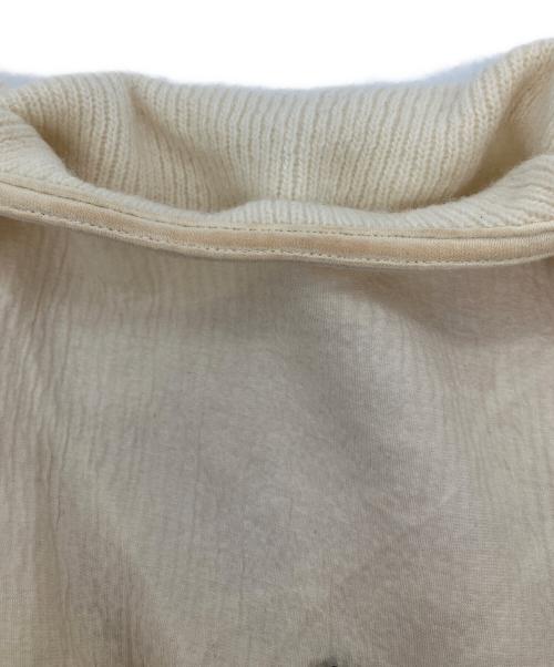 muller of yoshiokubo（ミュラーオブヨシオクボ）muller of yoshiokubo (ミュラーオブヨシオクボ) MUTTON SUPER LONG TOP アイボリー サイズ:36の古着・服飾アイテム