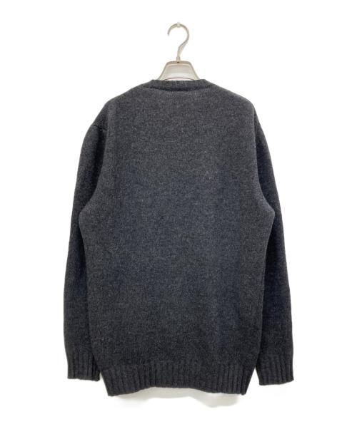 HELMUT LANG JEANS（ヘルムートラングジーンズ）HELMUT LANG JEANS (ヘルムートラングジーンズ) 99AW本人期ミドルゲージニット グレー サイズ:Mの古着・服飾アイテム