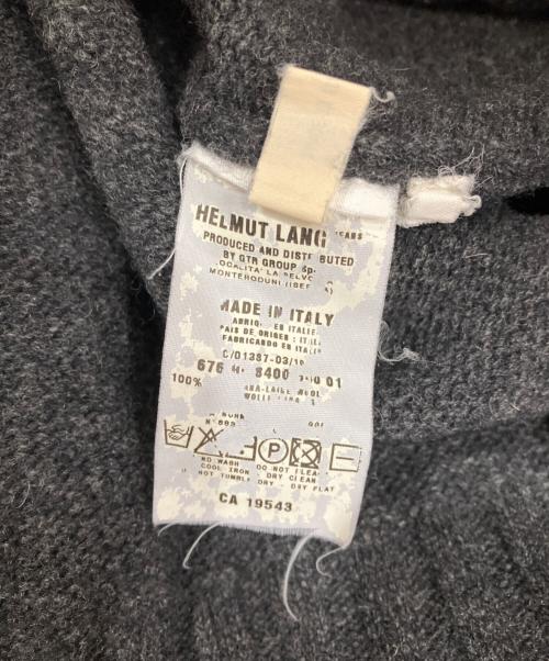 HELMUT LANG JEANS（ヘルムートラングジーンズ）HELMUT LANG JEANS (ヘルムートラングジーンズ) 99AW本人期ミドルゲージニット グレー サイズ:Mの古着・服飾アイテム