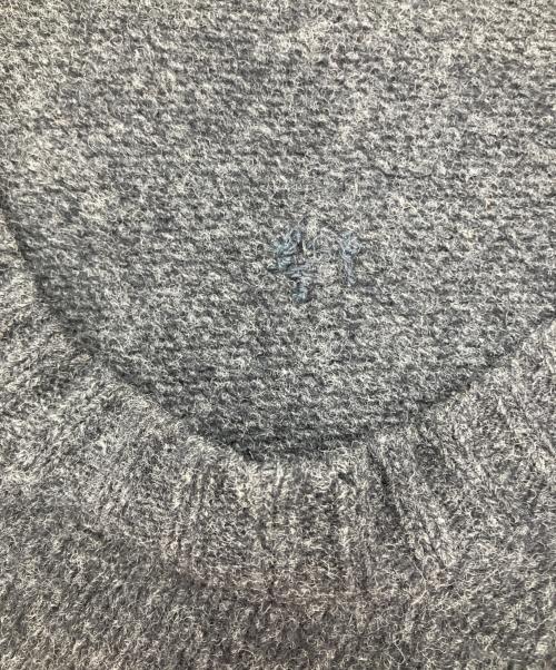 HELMUT LANG JEANS（ヘルムートラングジーンズ）HELMUT LANG JEANS (ヘルムートラングジーンズ) 99AW本人期ミドルゲージニット グレー サイズ:Mの古着・服飾アイテム