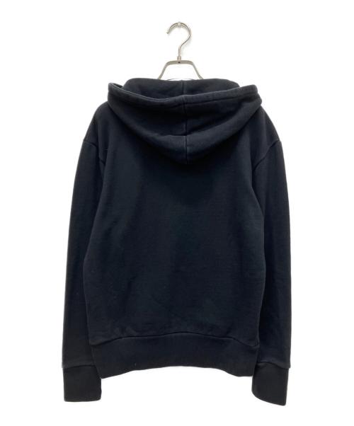 maison kitsune（メゾンキツネ）MAISON KITSUNE (メゾンキツネ) プルオーバーパーカー ブラック サイズ:XSの古着・服飾アイテム