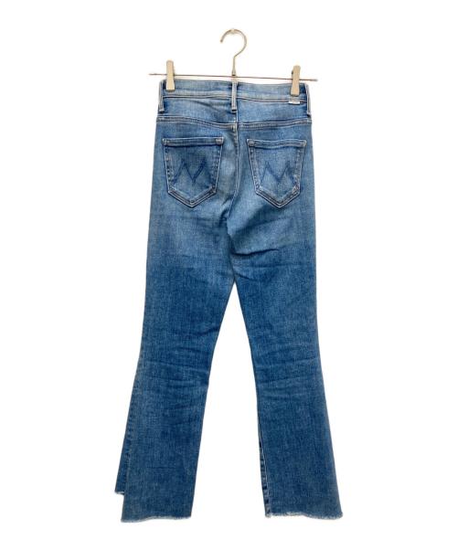 mother（マザー）mother (マザー) INSIDER CROP STEP FRAYデニムパンツ インディゴ サイズ:24の古着・服飾アイテム