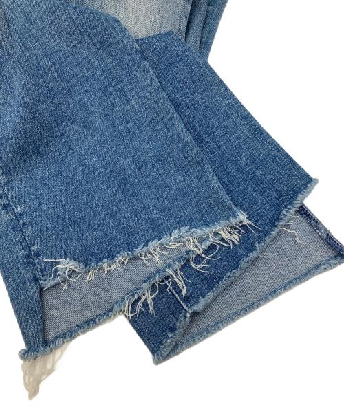 mother（マザー）mother (マザー) INSIDER CROP STEP FRAYデニムパンツ インディゴ サイズ:24の古着・服飾アイテム