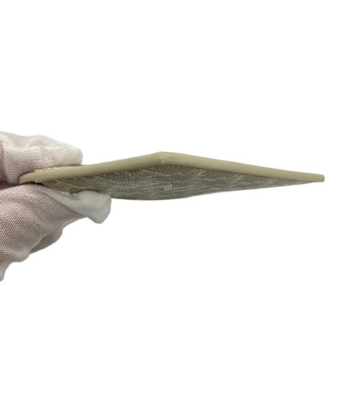 CELINE（セリーヌ）CELINE (セリーヌ) トリオンフキャンバスロゴカードホルダー ベージュの古着・服飾アイテム