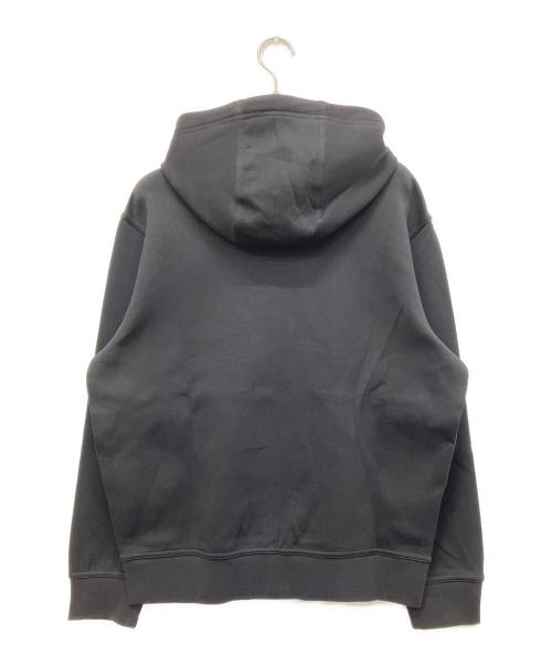 ARMANI EXCHANGE（アルマーニ エクスチェンジ）ARMANI EXCHANGE (アルマーニ エクスチェンジ) ICON ジップアップフーデッドスウェットシャツ ブラック サイズ:XS 未使用品の古着・服飾アイテム