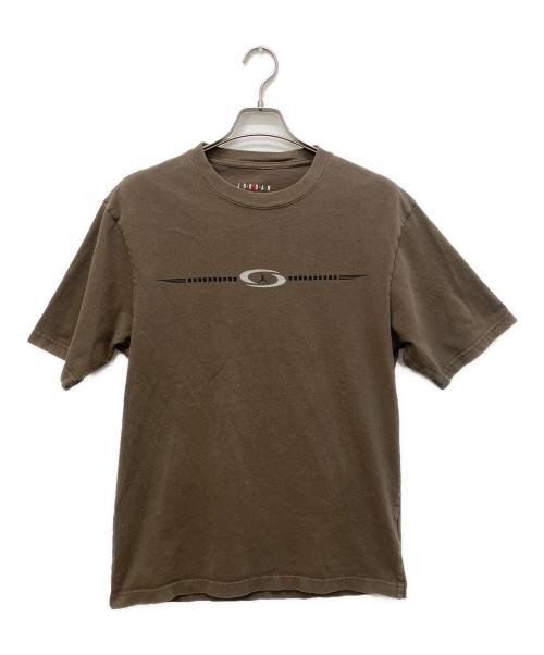 JORDAN（ジョーダン）JORDAN (ジョーダン) TRAVIS SCOTT (トラヴィススコット) Tシャツ オリーブ サイズ:Sの古着・服飾アイテム