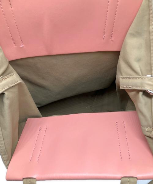 Acne studios（アクネ ストゥディオズ）ACNE STUDIOS (アクネ ストゥディオズ) ペイパリーナイロントートバッグ ブラウンの古着・服飾アイテム