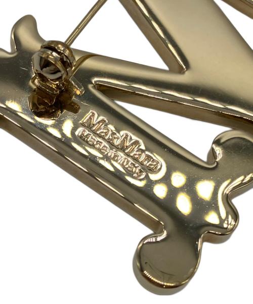 MaxMara（マックスマーラ）MaxMara (マックスマーラ) クリスタル ブローチ - Optical whiteの古着・服飾アイテム