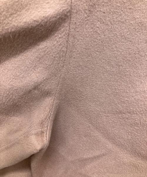 theory luxe（セオリーリュクス）theory luxe (セオリーリュクス) ダブルノーカラーコート ピンク サイズ:38の古着・服飾アイテム