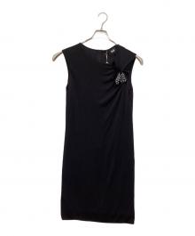 DOLCE & GABBANA（ドルチェ＆ガッバーナ）の古着「半袖ワンピース」｜ブラック