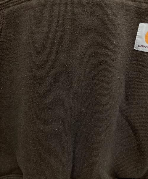 CarHartt（カーハート）CarHartt (カーハート) プルオーバーパーカー ブラウン サイズ:Mの古着・服飾アイテム
